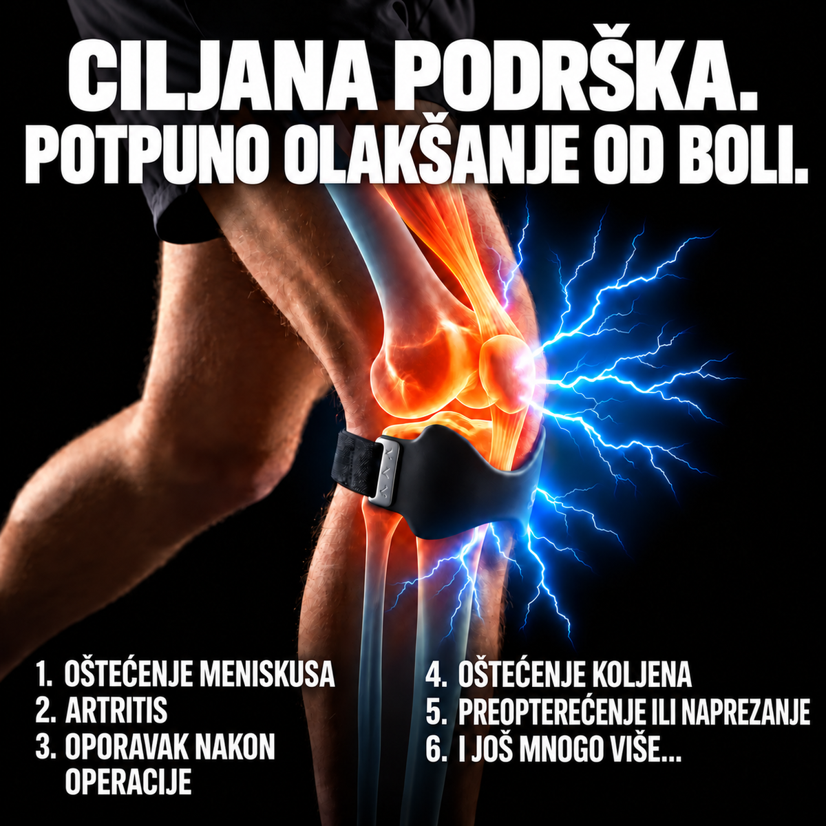 Belani Flex™ – stabilizator za čašicu koljena